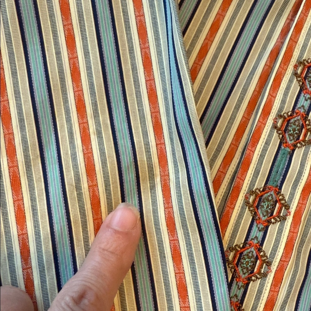Robert Graham Multicolor Striped Button Down Shirt - Picture 8 of 11